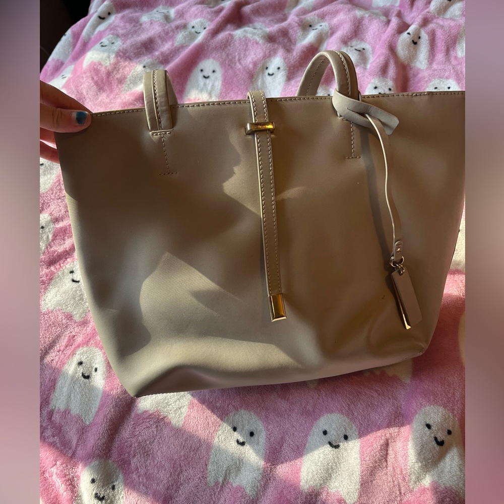 Tan Vince Camuto shoulder bag
